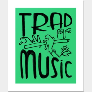 Ireland, Music, Irish Trad Music Posters and Art